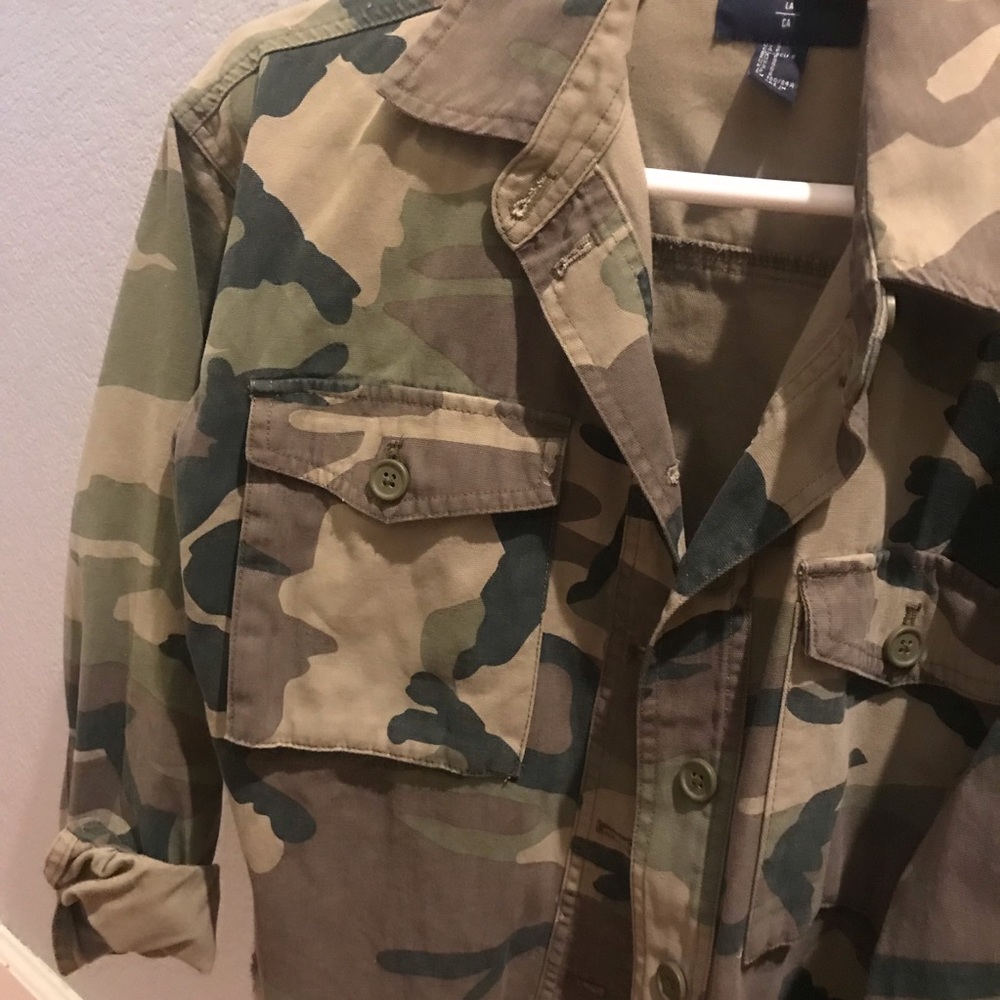 Army Jacket Denim Style - Picture 2 of 3